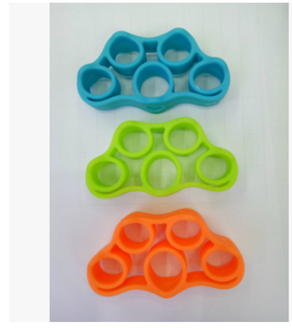 Silicone tubing fingers