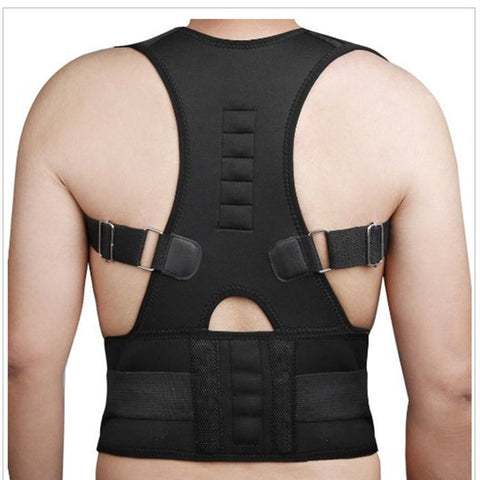 Adjustable Magnetic Posture Corrector Corset Back