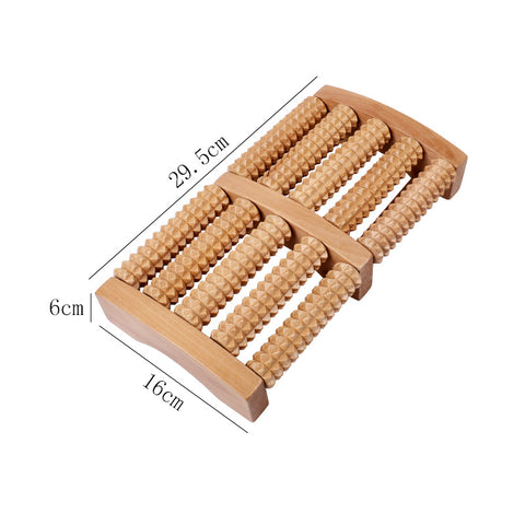 Wood Six Row Large Roller