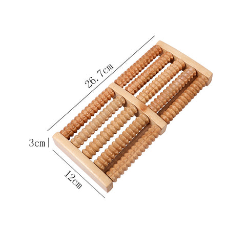 Wood Six Row Large Roller