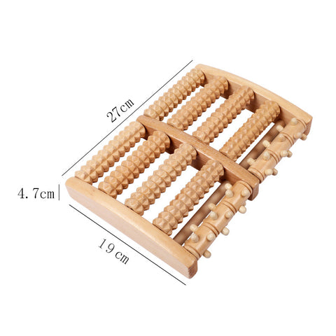 Wood Six Row Large Roller