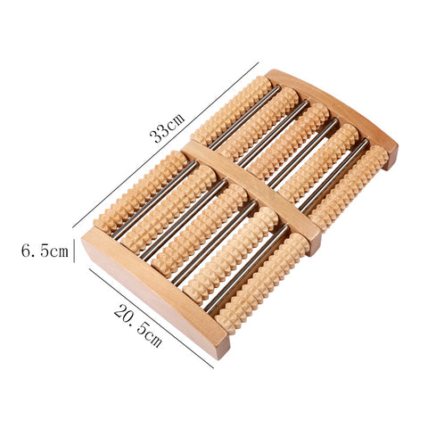 Wood Six Row Large Roller